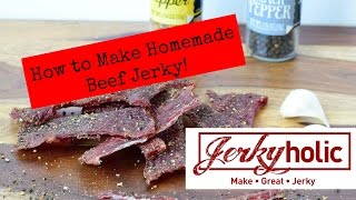 How to Make Homemade Beef Jerky [upl. by Leede]