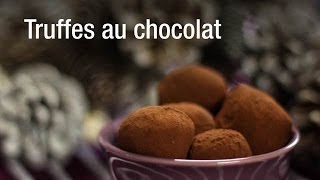 Recette des truffes au chocolat [upl. by Naginnarb122]