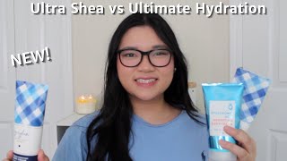 BATH amp BODY WORKS ULTRA SHEA VS ULTIMATE HYDRATION BODY CREAM COMPARISON amp REVIEW [upl. by Ahsyas]