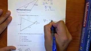 IGCSE II CONGRUENCE AND SIMILARITY PRACTICE EXAM [upl. by Ezekiel]