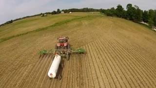 Sidedress NH3 with a John Deere 2510H High Speed Applicator [upl. by Oona629]