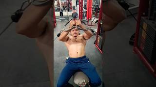 Best workout for upper chest 💪💪fitness motivation fitnessmotivation fitinspiration chest gym [upl. by Tabshey]