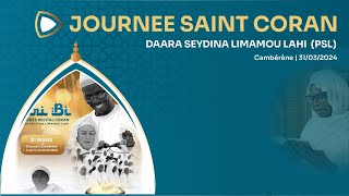 Journée du saint coran  Tarri Daara Seydina Limamou LAHI psl  CAMBERENE  31032024 [upl. by Aneelehs554]