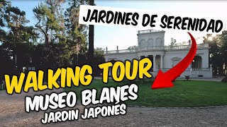 🇺🇾 4K  MUSEO BLANES y JARDIN JAPONES WALKING TOUR montevideo [upl. by Ellecram424]