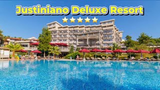 Justiniano Deluxe Resort alanya 5 star luxury turkish [upl. by Stanley589]