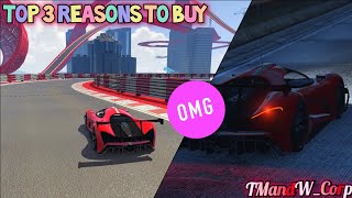 Top 3 Reasons to Buy Grotti Visione  GTA Online [upl. by Fin]