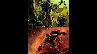 Mortarion vs Angron edit warhammer40k vs battle shorts short subscribe warhammer music [upl. by Hasin]