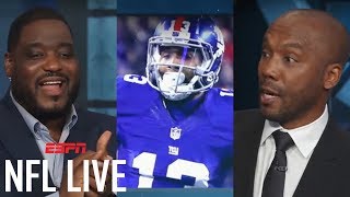 Reacting to Odell Beckham Jr becoming highestpaid WR in NFL  NFL Live  ESPN [upl. by Lyckman]