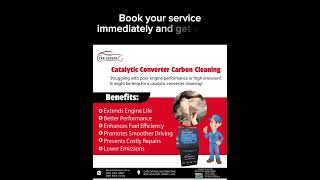 Car Catalytic Converter Carbon Cleaning Service🚗✨Our Expert Service Ensures a Reliable Ride 🔋🚗 [upl. by Milton709]