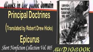 Principal Doctrines Translated by Robert Drew Hicks Epicurus Audiobook [upl. by Russel]