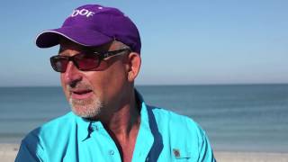 Steve Becker speaks about training for Key West swim [upl. by Attaymik]