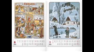 Josef Lada Wall Calendars 2022 [upl. by Cosma]