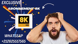 Abonnement IPTV Platinum 8K Meilleur offre et bon prix [upl. by Nilyarg]