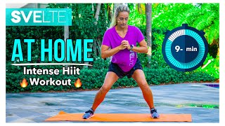 Intense Hiit Workout For Fat Loss  Svelte Training [upl. by Maleki545]