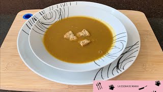 CREMA DE LENTEJA CON ZANAHORIA DELICIOSA [upl. by Bardo]