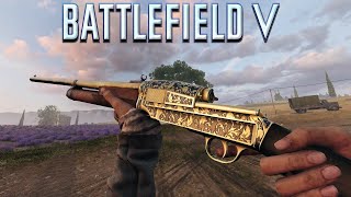 Battlefield 5 Sjögren Shotgun Conquest Gameplay No Commentary [upl. by Rauscher]