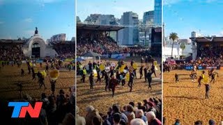 Veganos vs gauchos el repudio de la Rural [upl. by Swen]