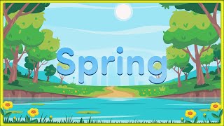 Seasons for Kids  Learn the Four Seasons  Spring Summer Autumn amp Winter [upl. by Asteria]