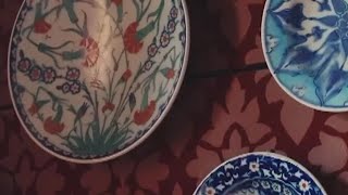 Susan Deliss on Decorating with Iznik Pottery [upl. by Takashi971]