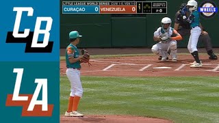 Curaçao vs Venezuela INCREDIBLE  LLWS Winners Bracket  2023 LLWS Highlights [upl. by Boyt211]