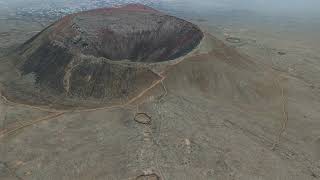 Calderón Hondo Volcanic Crater in Fuerteventura [upl. by Susana]