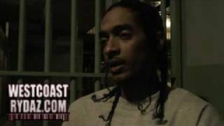 NipseyHussle WestCoastRydaz com Interview Part 3 July 2 2009 [upl. by Lazare]