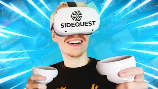 How To Use The NEW SideQuest On Your Quest 2 [upl. by Aidin]