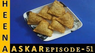 Kheema Red Filling Samosa  How To Make Samosa [upl. by Oiram]