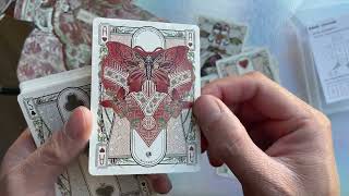 Unboxing Kite ZHI YUAN Playing Cards by ARK Collection [upl. by Marba]