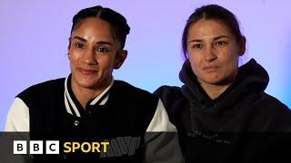 Amanda Serrano amp Katie Taylor ready to put on a show in Texas  BBC Sport [upl. by Sidoma]