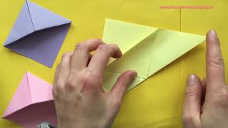 ★ MAKKELIJKE BOEKENLEGGER VOUWEN VAN PAPIER ★ Knutselen met papier  DIY Bookmark Easy [upl. by Holsworth726]