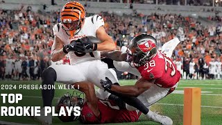 Top Rookie Plays  2024 Preseason Week 1 [upl. by Swan]