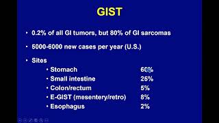 GIST and Beyond An Approach to GI Mesenchymal Tumors by John R Goldblum MD [upl. by Merceer]