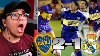 REACCION 🇲🇽  BOCA JR VS REAL MADRID  RIQUELME DESTROZA AL REAL MADRID 🏆⚽ [upl. by Baese858]