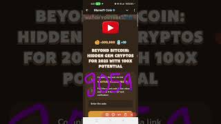 BEYOND BITCOIN HIDDEN GEM CRYPTOS FOR 2025 WITH 100X POTENTIAL  MEMEFI VIDEO TODAY [upl. by Kalvin295]