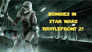 Star Wars Battlefront 2 ZOMBIES Gameplay Stormtrooper Zombies [upl. by Llenrad]