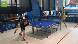 Womens Regional Final 4 cat Table Tennis Italy [upl. by Lacram661]