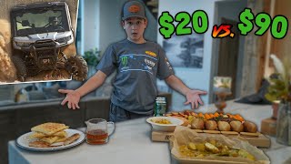 Hudson Deegan’s Cheap VS Expensive Cooking Challenge [upl. by Eittol42]