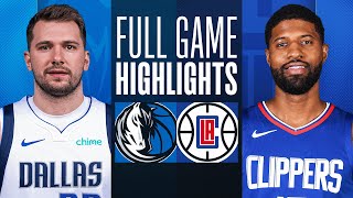 MAVERICKS at CLIPPERS  FULL GAME HIGHLIGHTS  November 25 2023 [upl. by Lledrac]