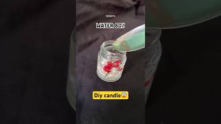 Diy Diwali Candle🪔✨shortsfeed candle [upl. by Osmo]