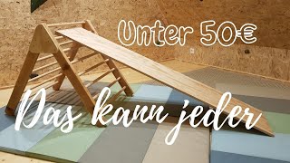 DIY Kletterdreieck unter 50 € [upl. by Gyatt]