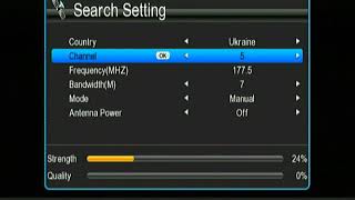 Alphabox x6 combo manual search dvbt2 [upl. by Kalinda]