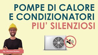 Pompe di calore e condizionatori più silenziosi [upl. by Shelia157]