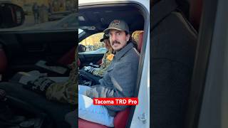 New Toyota Tacoma TRD Pro Press Vehicle truck car [upl. by Ayra]