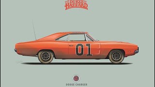 Extended Dukes of Hazzard theme  Waylon Jennings [upl. by Block]