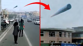 Passenger Filmed A CigarShaped UFO In Italy What Happened Next Is Still Unexplained [upl. by Enirehs]