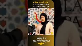 A Christian Sister reverted to Islam shorts shortsfeed I Real Stories [upl. by Vivienne]