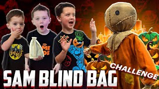 Spirit Halloween Sam Blind Bag Challenge  Spirit Halloween Animatronics [upl. by Killie]