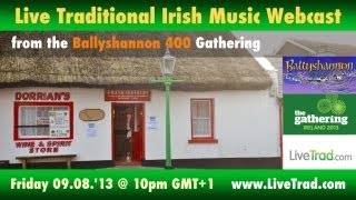 Live traditional Irish music session from Irish Thatched Bar  Ballyshannon 400 [upl. by Anyah]