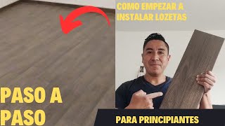 Como Instalar pisos Ceramicos [upl. by Hedvige]